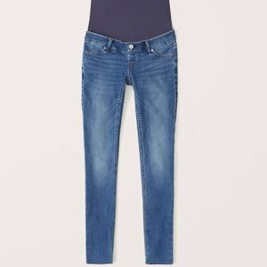 Abercrombie & Fitch Maternity Jean legging size 25/0R dark wash